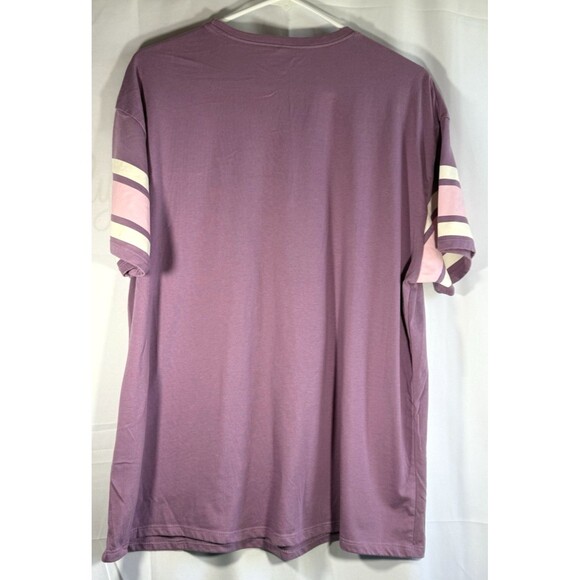 Peanuts Snoopy Purple Short Sleeve T Shirt Size Medium - Picture 5 of 6